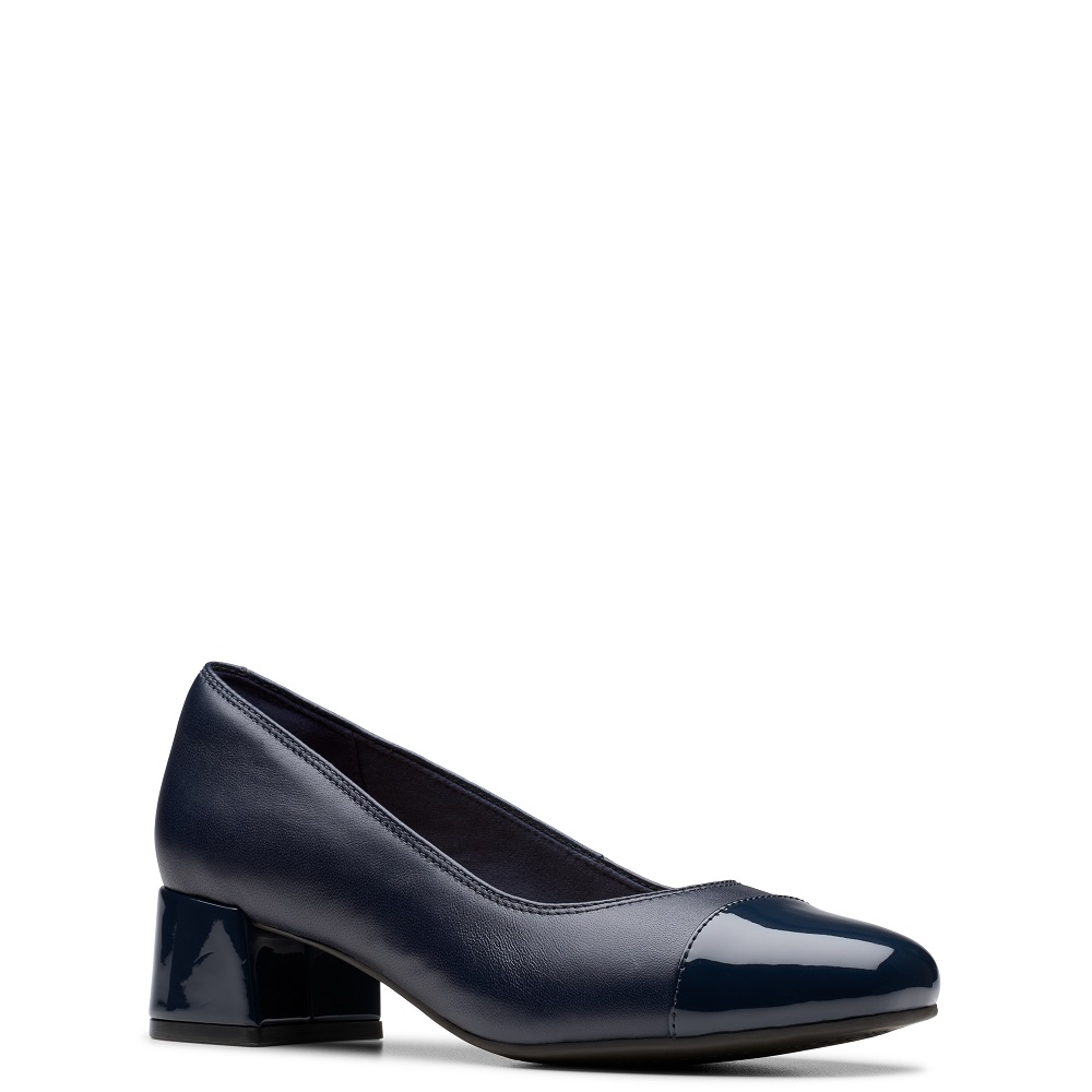 CLARKS</br>Clarks IRIDESSA MAY Γυναικείες Γόβες Μπλε Δέρμα