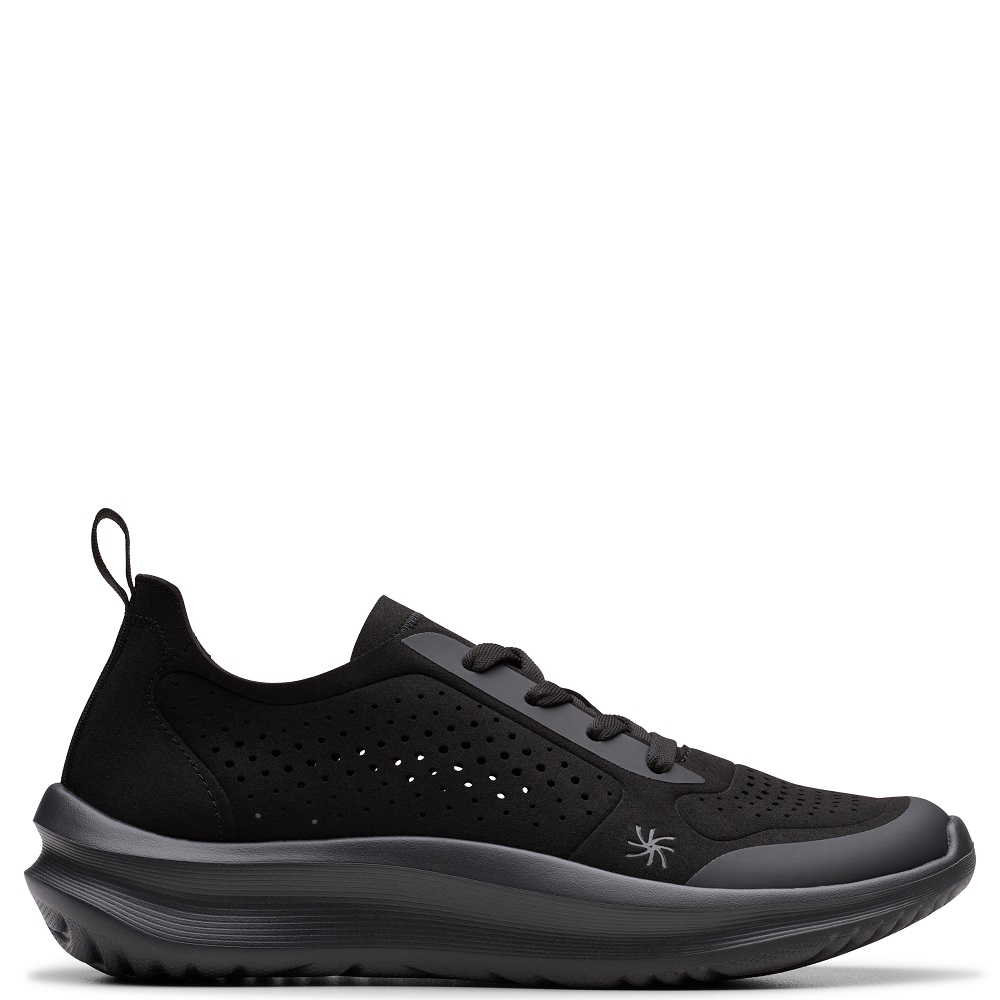 CLARKS</br>Γυναικεία Sneakers Μαύρο SOLEVANA TIE Clarks CLARKS</br>Γυναικεία Sneakers Μαύρο SOLEVANA TIE Clarks
