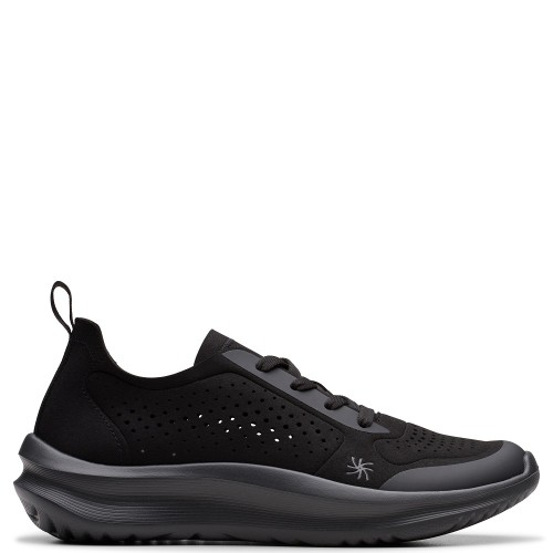 Clarks SOLEVANA TIE Γυναικεία Sneakers Μαύρο   Clarks SOLEVANA TIE Γυναικεία Sneakers Μαύρο