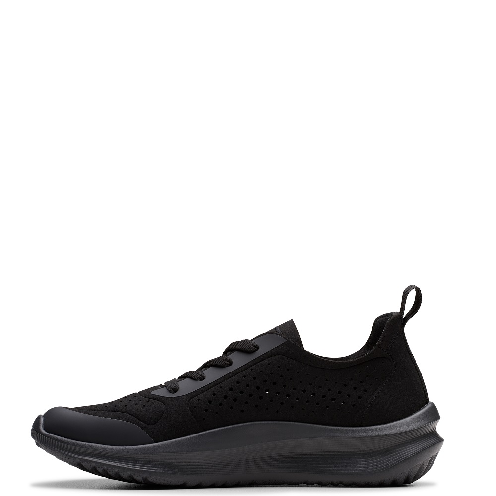 CLARKS</br>Γυναικεία Sneakers Μαύρο SOLEVANA TIE Clarks CLARKS</br>Γυναικεία Sneakers Μαύρο SOLEVANA TIE Clarks