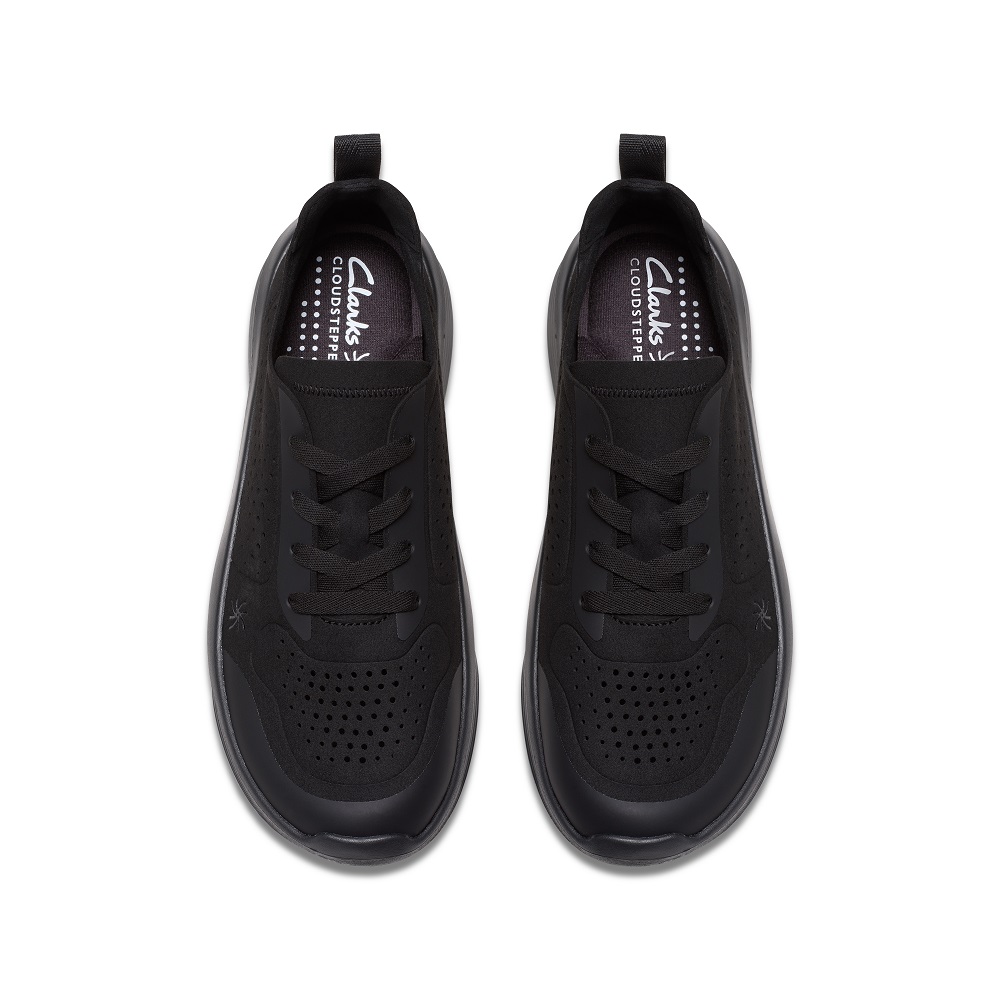 CLARKS</br>Γυναικεία Sneakers Μαύρο SOLEVANA TIE Clarks CLARKS</br>Γυναικεία Sneakers Μαύρο SOLEVANA TIE Clarks