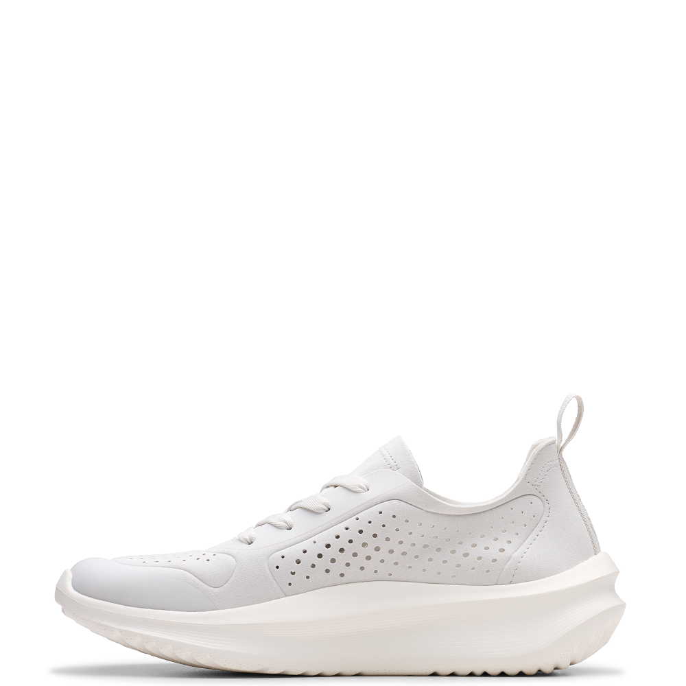 CLARKS</br>Clarks SOLEVANA TIE Γυναικεία Sneakers Off White