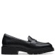 CLARKS</br>Clarks LAURYL STEP Γυναικεία Μοκασίνια Μαύρο Δέρμα CLARKS</br>Clarks LAURYL STEP Γυναικεία Μοκασίνια Μαύρο Δέρμα