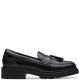 CLARKS</br>Clarks LAURYL TASSEL Γυναικεία Μοκασίνια Μαύρο Δέρμα CLARKS</br>Clarks LAURYL TASSEL Γυναικεία Μοκασίνια Μαύρο Δέρμα