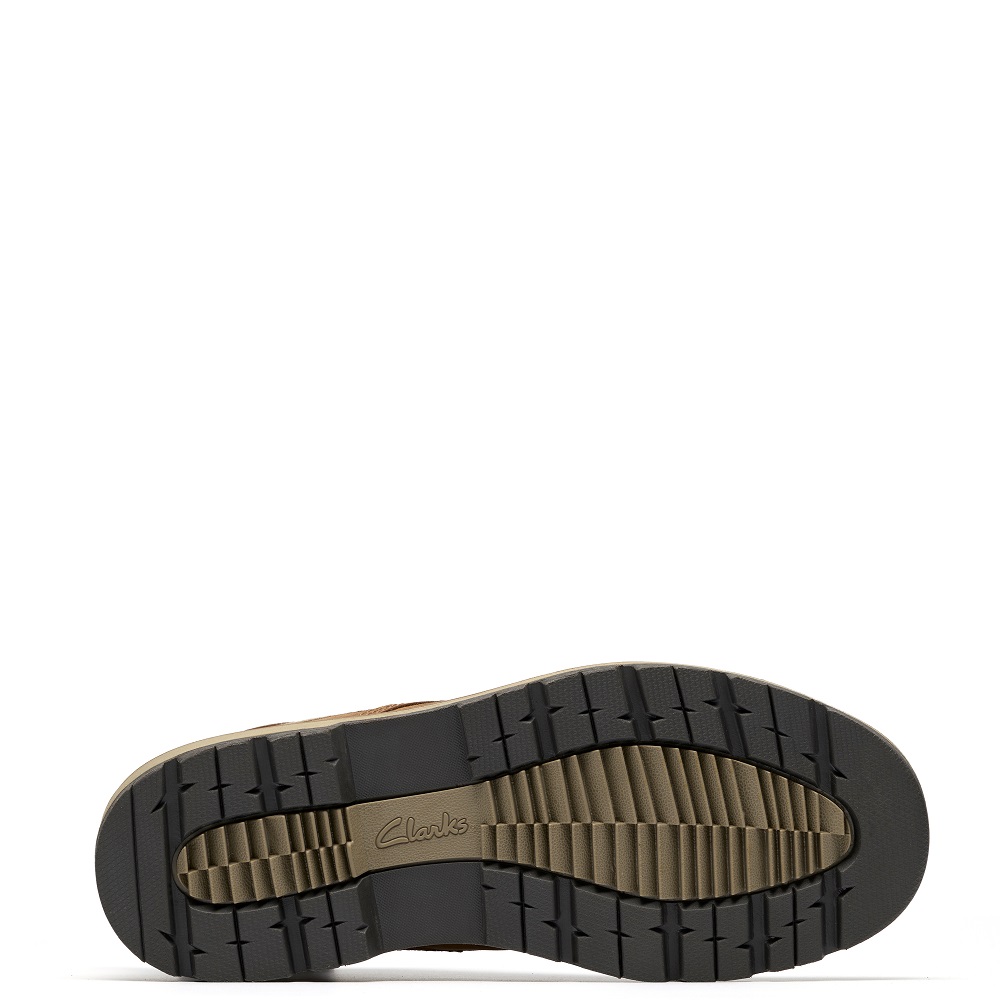 CLARKS</br>Clarks MAPLEWALK RISE Ανδρικά Μποτάκια Αδιάβροχα Ταμπά Δέρμα CLARKS</br>Clarks MAPLEWALK RISE Ανδρικά Μποτάκια Αδιάβροχα Ταμπά Δέρμα