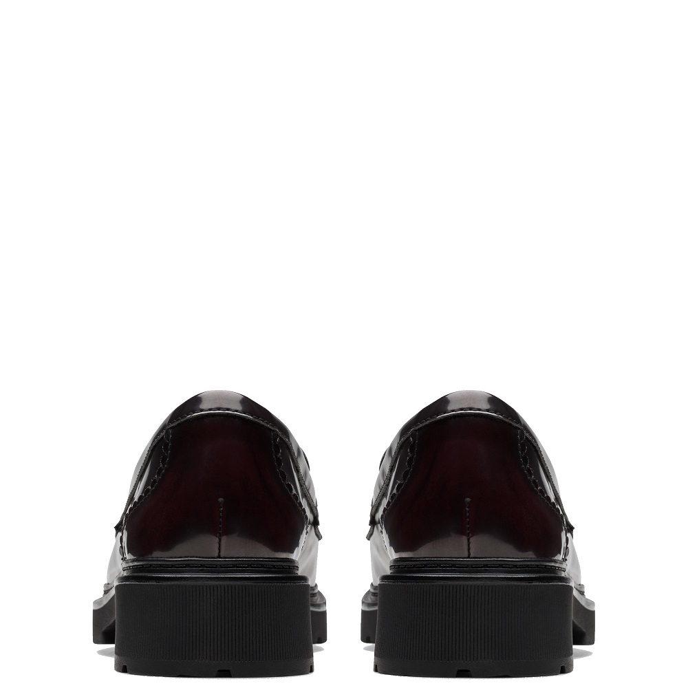 CLARKS</br>Clarks LAURYL TASSEL Γυναικεία Μοκασίνια Μπορντό Λουστρίνι CLARKS</br>Clarks LAURYL TASSEL Γυναικεία Μοκασίνια Μπορντό Λουστρίνι