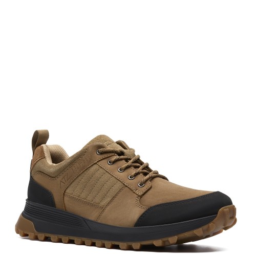 Clarks ATL TREK Ανδρικά Sneakers Μπεζ Nubuck Δέρμα Clarks ATL TREK Ανδρικά Sneakers Μπεζ Nubuck Δέρμα