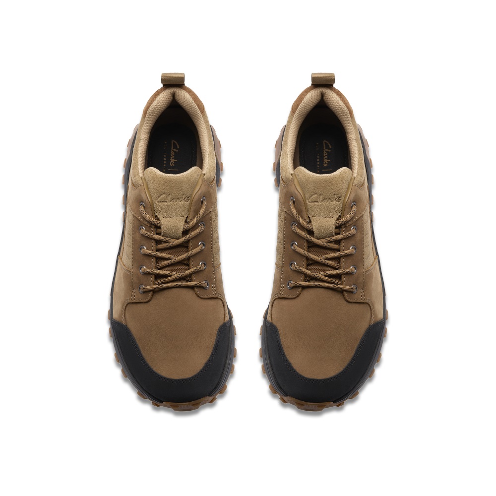 CLARKS</br>Clarks ATL TREK Ανδρικά Sneakers Μπεζ Nubuck Δέρμα CLARKS</br>Clarks ATL TREK Ανδρικά Sneakers Μπεζ Nubuck Δέρμα