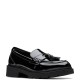 CLARKS</br>Clarks LAURYL TASSEL Γυναικεία Μοκασίνια Μαύρο Λουστρίνι CLARKS</br>Clarks LAURYL TASSEL Γυναικεία Μοκασίνια Μαύρο Λουστρίνι