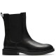 CLARKS</br>Clarks PREVIA TOP Γυναικεία Μποτάκια Chelsea Μαύρο Δέρμα