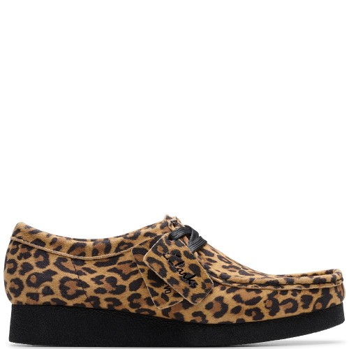 Clarks WALLABEE EVO SH Γυναικεία Casual Παπούτσια Leopard Suede Clarks WALLABEE EVO SH Γυναικεία Casual Παπούτσια Leopard Suede