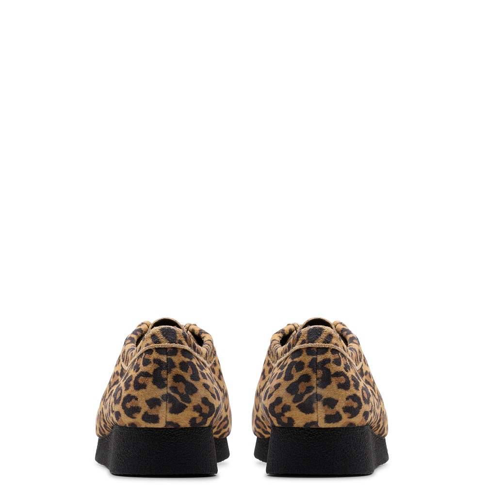 CLARKS</br>Clarks WALLABEE EVO SH Γυναικεία Casual Παπούτσια Leopard Suede CLARKS</br>Clarks WALLABEE EVO SH Γυναικεία Casual Παπούτσια Leopard Suede