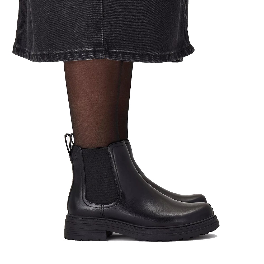 CLARKS</br>Clarks ORINOCO3 LANE Γυναικεία Μποτάκια Chelsea Μαύρο Δέρμα CLARKS</br>Clarks ORINOCO3 LANE Γυναικεία Μποτάκια Chelsea Μαύρο Δέρμα
