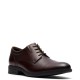 CLARKS</br>Clarks STEADWELL CAP Ανδρικά Δετά Παπούτσια Καφέ Δέρμα CLARKS</br>Clarks STEADWELL CAP Ανδρικά Δετά Παπούτσια Καφέ Δέρμα
