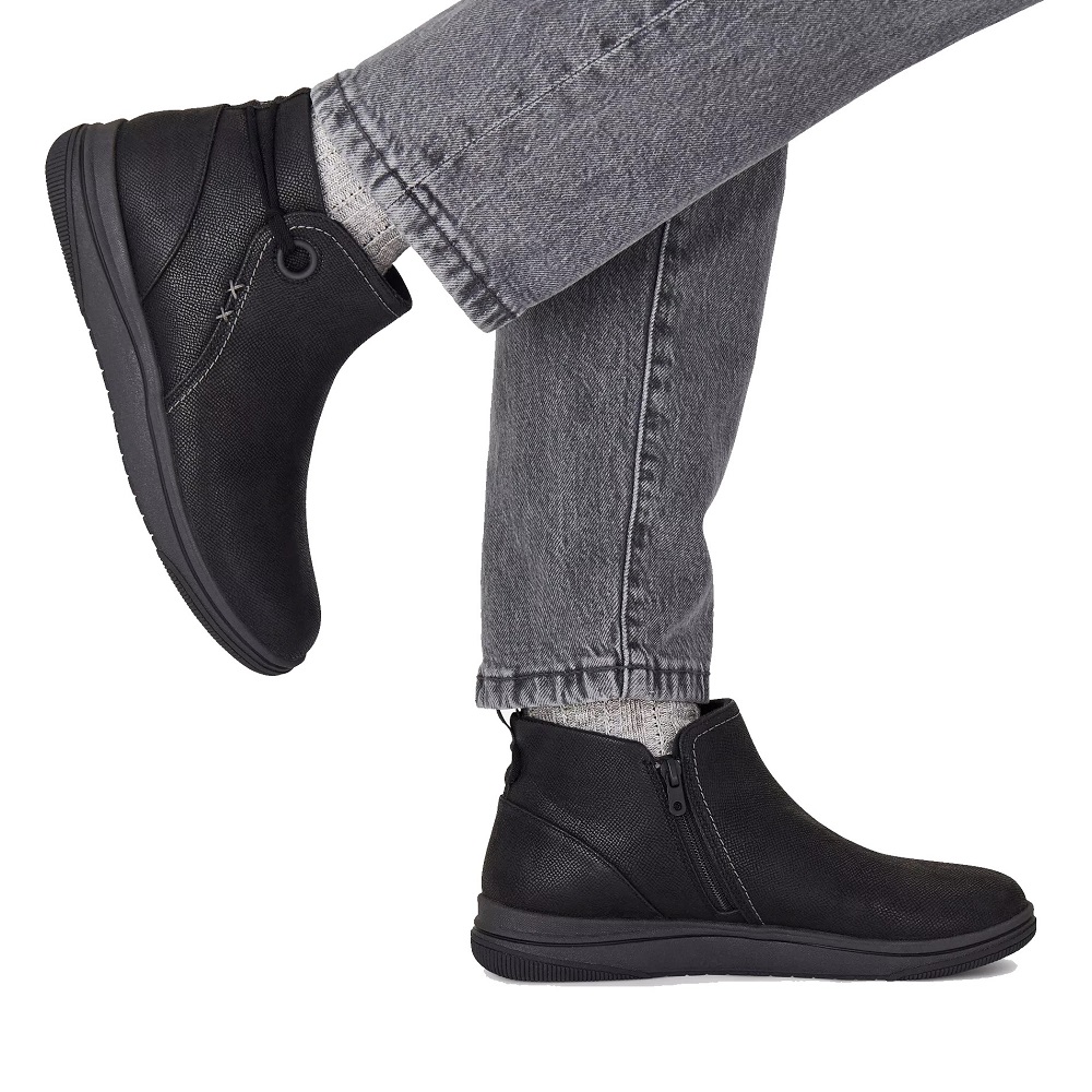 CLARKS</br>Clarks BRINKLEY DERBY Γυναικεία Μποτάκια Μαύρο CLARKS</br>Clarks BRINKLEY DERBY Γυναικεία Μποτάκια Μαύρο