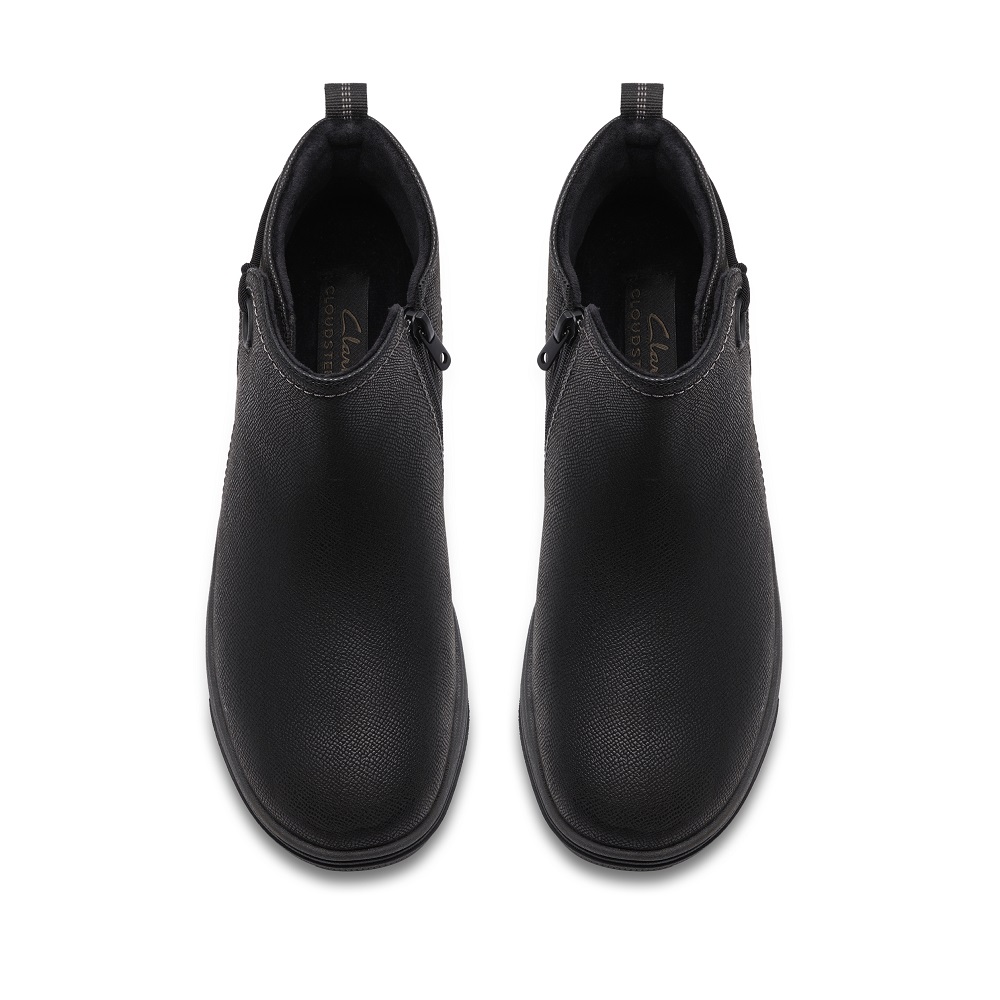 CLARKS</br>Clarks BRINKLEY DERBY Γυναικεία Μποτάκια Μαύρο CLARKS</br>Clarks BRINKLEY DERBY Γυναικεία Μποτάκια Μαύρο