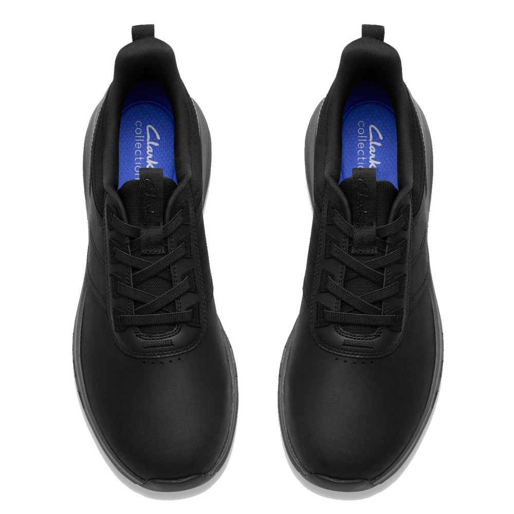 CLARKS</br>Clarks MOTION TREK LX Ανδρικά Sneakers Μαύρο Δέρμα