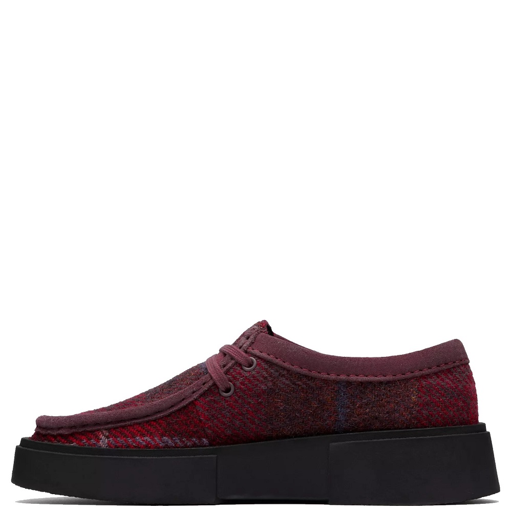 CLARKS</br>Clarks TORVIEW W Γυναικεία Μοκασίνια Μπορντό Tweed CLARKS</br>Clarks TORVIEW W Γυναικεία Μοκασίνια Μπορντό Tweed