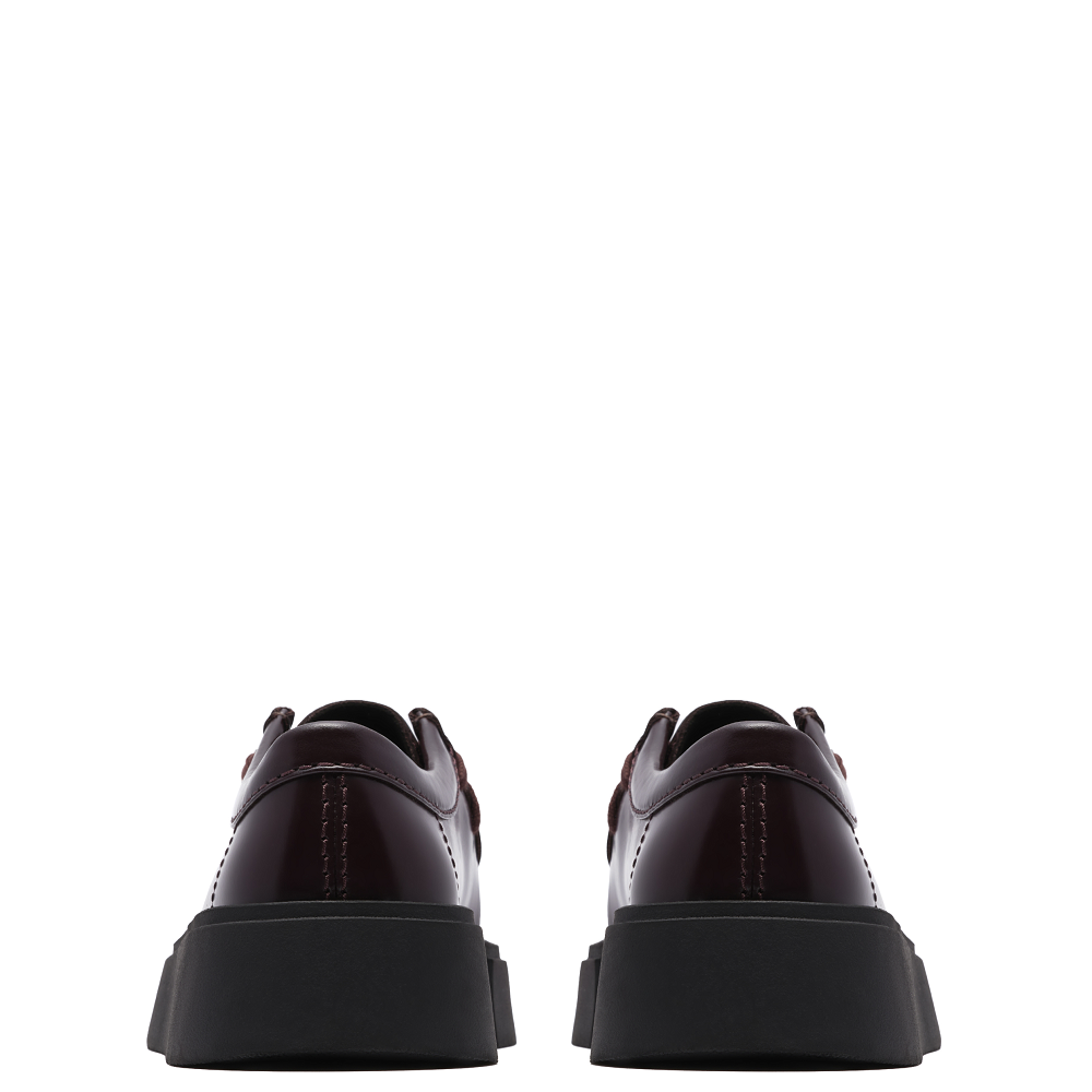 CLARKS</br>Clarks TORVIEW W Γυναικεία Μοκασίνια Μπορντό Δέρμα CLARKS</br>Clarks TORVIEW W Γυναικεία Μοκασίνια Μπορντό Δέρμα