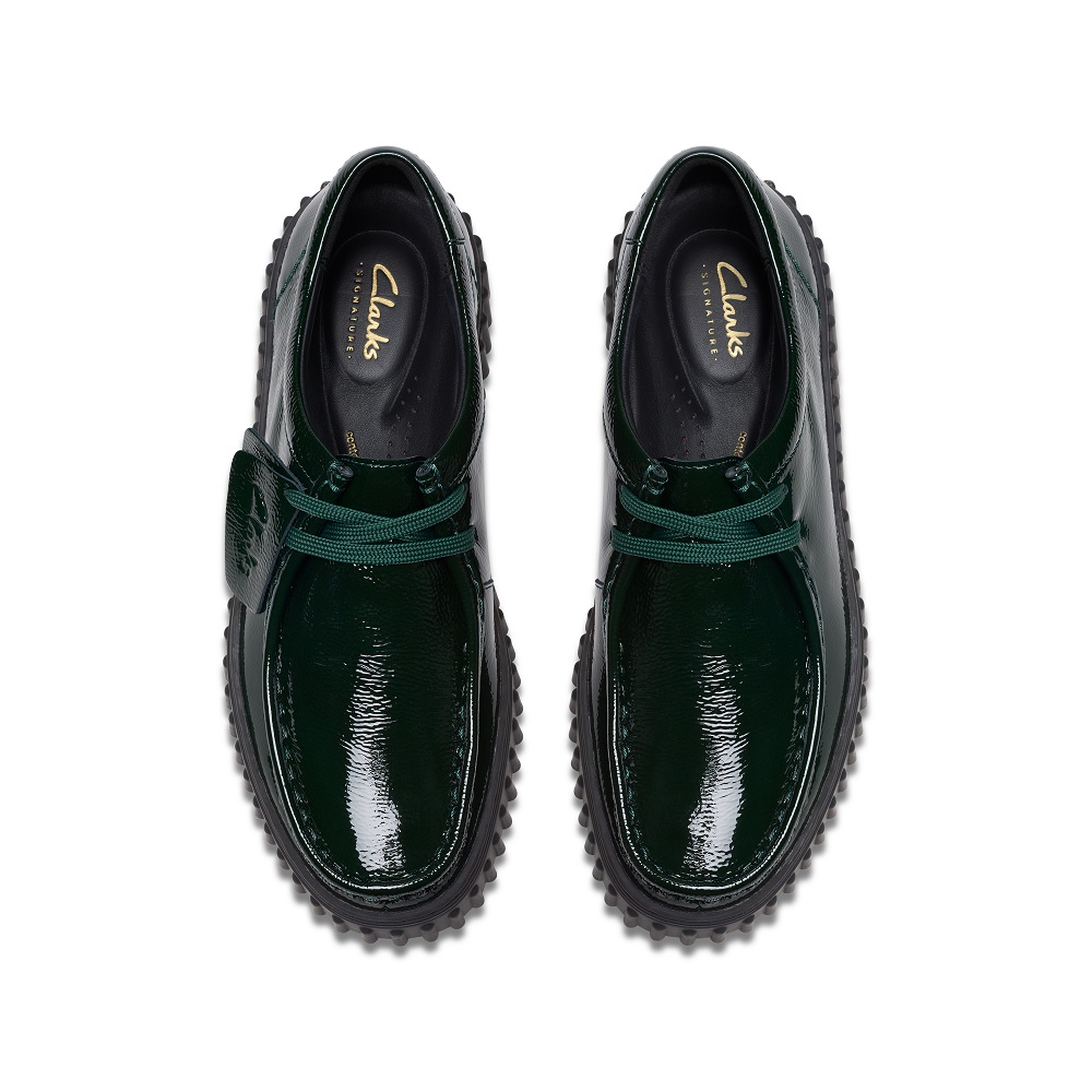 CLARKS</br>Clarks TORHILL BEE Γυναικεία Casual Παπούτσια Πράσινο Λουστρίνι CLARKS</br>Clarks TORHILL BEE Γυναικεία Casual Παπούτσια Πράσινο Λουστρίνι