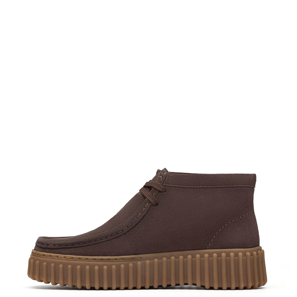 CLARKS</br>Clarks TORHILL MOSS Γυναικεία Μποτάκια Καφέ Suede CLARKS</br>Clarks TORHILL MOSS Γυναικεία Μποτάκια Καφέ Suede