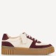 CLARKS</br>Clarks MAYHILL LACE Γυναικεία Sneakers Εκρού/Μπορντό Δέρμα CLARKS</br>Clarks MAYHILL LACE Γυναικεία Sneakers Εκρού/Μπορντό Δέρμα