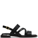 CLARKS</br>Clarks ARIANY STRAP Γυναικεία Σανδάλια Μαύρο Δέρμα
