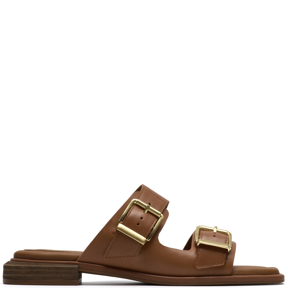 CLARKS</br>Clarks ARIANY BAY Γυναικεία Mules Ταμπά Δέρμα