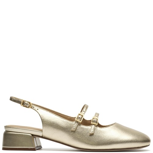 Clarks DAISS30 DAZZ Γυναικεία Sligback Χρυσό Δέρμα