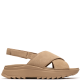 CLARKS</br>Clarks DASHLITE WISH Γυναικεία Σανδάλια Μπεζ Suede