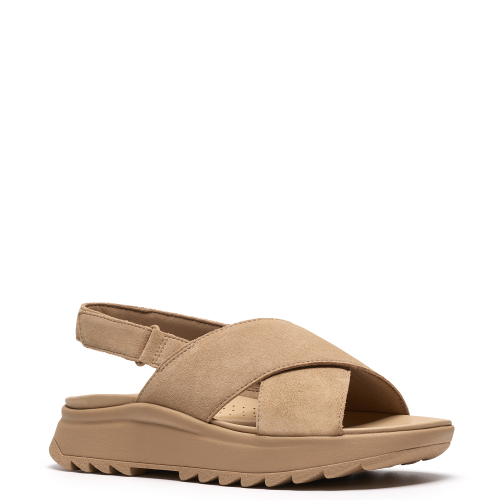 Clarks DASHLITE WISH Γυναικεία Σανδάλια Μπεζ Suede