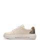 CLARKS</br>Clarks HOLLYROSE ZIP Γυναικεία Sneakers Εκρού Πολύχρωμο Δέρμα