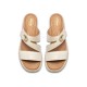 CLARKS</br>Clarks KIDIKI COVE Γυναικείες Πλατφόρμες Εκρού Δέρμα