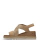 CLARKS</br>Clarks KIDIKI SUN Γυναικείες Πλατφόρμες Μπεζ Δέρμα
