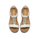 CLARKS</br>Clarks KITLY GEM Γυναικεία Σανδάλια Λευκό Δέρμα