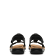 CLARKS</br>Clarks KITLY GEM Γυναικεία Σανδάλια Μαύρο Δέρμα