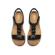 CLARKS</br>Clarks KITLY GEM Γυναικεία Σανδάλια Μαύρο Δέρμα