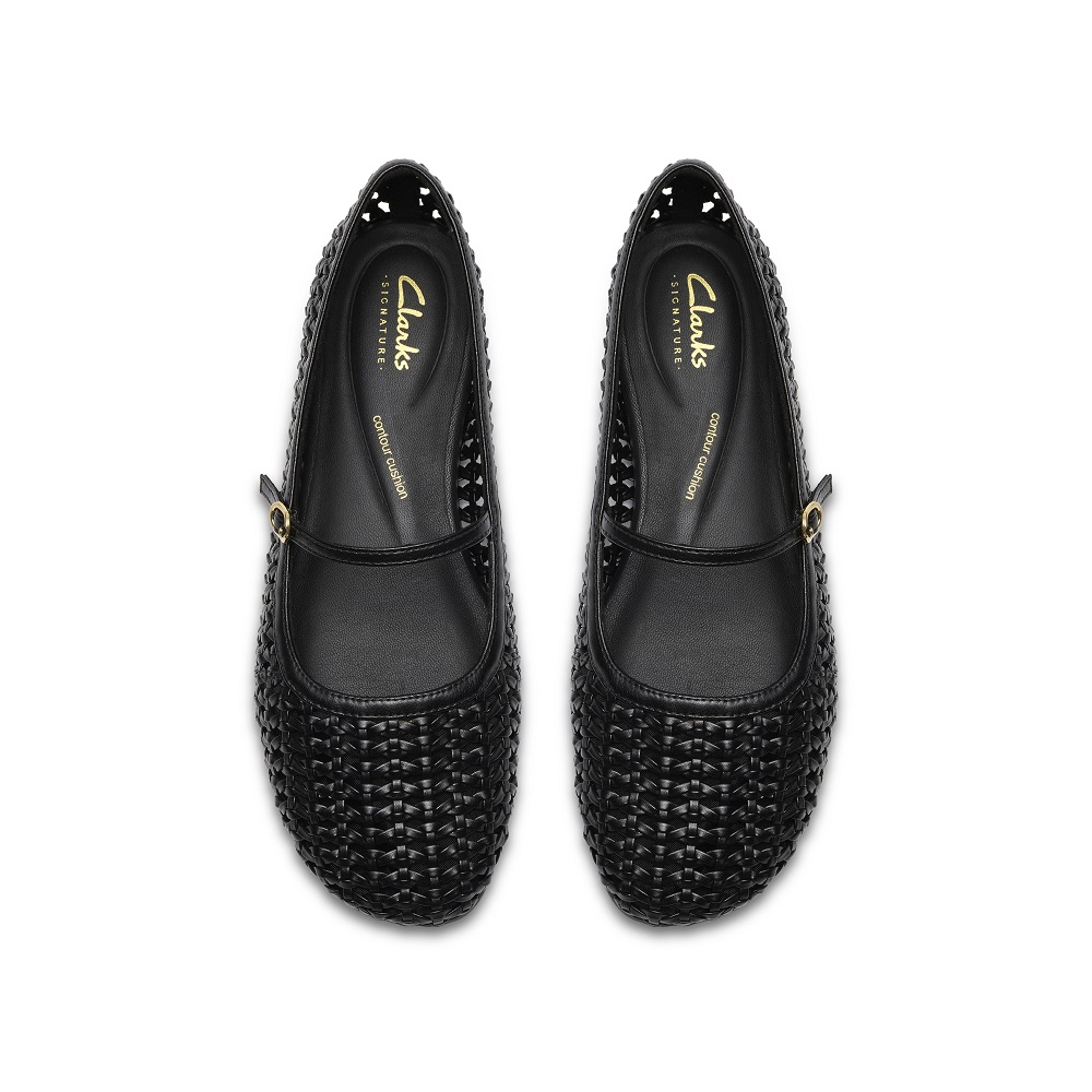 CLARKS</br>Clarks LIVIA SKY Γυναικείες Μπαλαρίνες Μαύρο