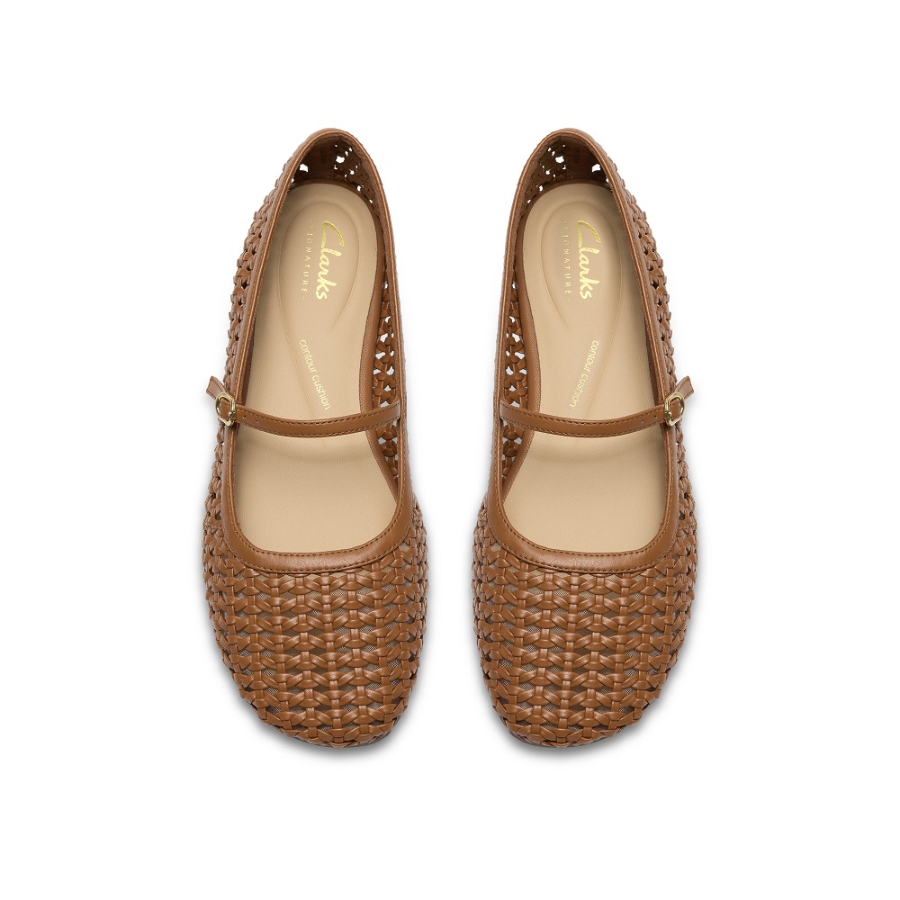 CLARKS</br>Clarks LIVIA SKY Γυναικείες Μπαλαρίνες Ταμπά