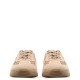 CLARKS</br>Clarks MERIDOR LO Γυναικεία Sneakers Μπεζ Animal Suede