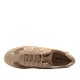 CLARKS</br>Clarks MERIDOR LO Γυναικεία Sneakers Μπεζ Animal Suede