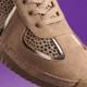 CLARKS</br>Clarks MERIDOR LO Γυναικεία Sneakers Μπεζ Animal Suede