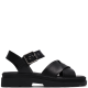 CLARKS</br>Clarks ORINOCO3 CROSS Γυναικεία Σανδάλια Μαύρο Δέρμα