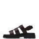 CLARKS</br>Clarks ORINOCO3 STRAP Γυναικεία Σανδάλια Καφέ Δέρμα