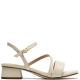 CLARKS</br>Clarks SERINA35 STRAP Γυναικεία Πέδιλα Εκρού Δέρμα