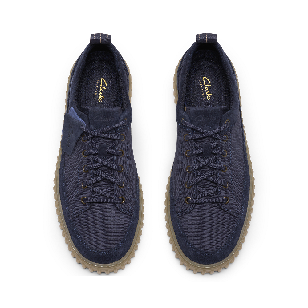 CLARKS</br>Clarks TORHILL LACE Ανδρικά Δετά Παπούτσια Μπλε