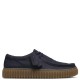 CLARKS</br>Clarks TORHILL LO Ανδρικά Δετά Παπούτσια Μπλε Δέρμα