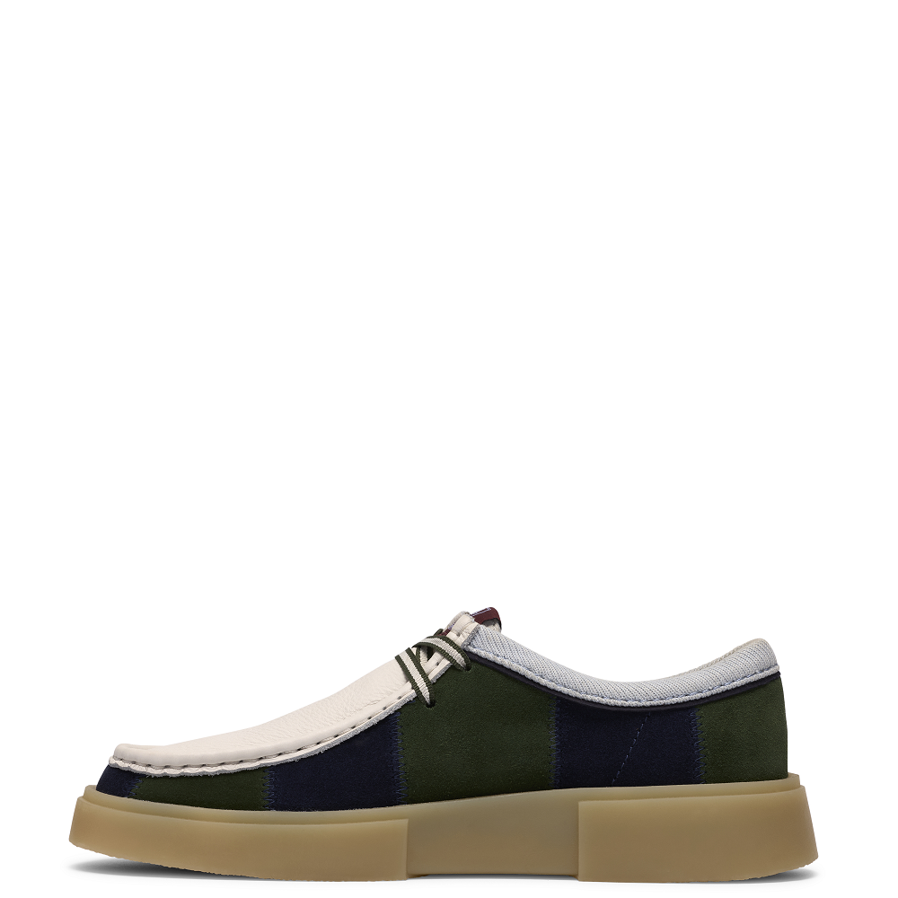 CLARKS</br>Clarks TORVIEW Ανδρικά Δετά Παπούτσια Μπλε/Λευκό Δέρμα/Suede
