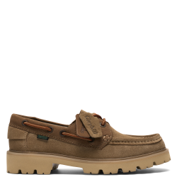CLARKS</br>Clarks CLEYHILL BOAT Ανδρικά Boat-shoes/Ιστιοπλοϊκά Μπεζ Suede