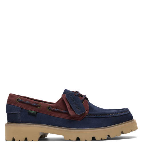Clarks CLEYHILL BOAT Ανδρικά Boat-shoes/Ιστιοπλοϊκά Μπλε/Μπορντώ Suede